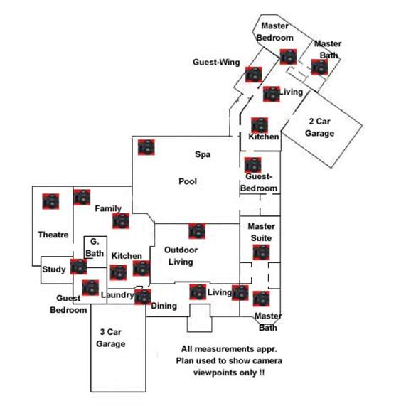 Floorplan of 2087 Cardinal St., Home and Property for Sale