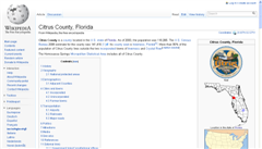 Citrus County Wiki Page