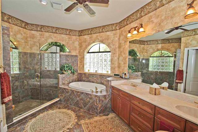 Master Bath of the Country Home for Sale