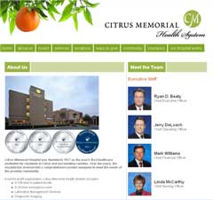 Citrus Memorial Hospital in Inverness, Citrus County, Florida, FL