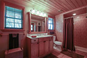 Bathroom in the Wood Home for Sale