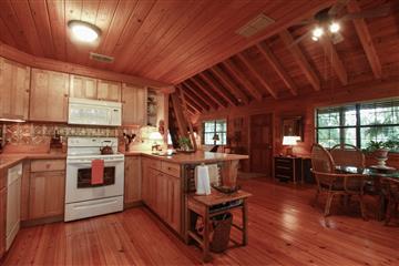 Kitchen in the Wood Home for Sale